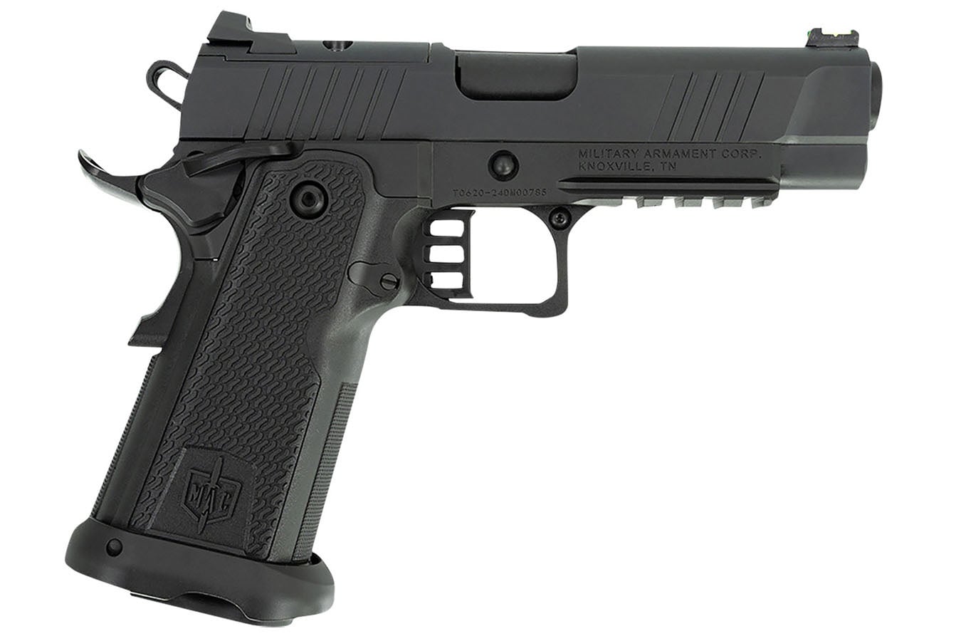 Military Armament Corporation MAC 9 1911 DS 9mm Semi-Auto Pistol with Two Double-Stack Magazines